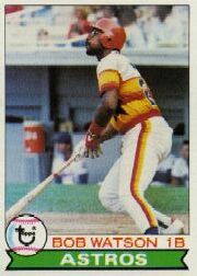 1979 Topps Baseball Cards      130     Bob Watson DP